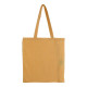 Shopper cotone riciclato e soffietto di 8 cm ca