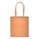 Shopper cotone riciclato e soffietto di 8 cm ca