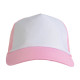 Cappellino a rete fronte bianca sublimabile in quadricromia Cappellino a rete fronte bianca sublimabile in quadricromia