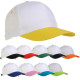 Cappellino con finiture colorate