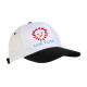 Cappellino con finiture colorate