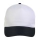 Cappellino con finiture colorate