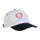 Cappellino con finiture colorate