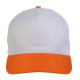 Cappellino con finiture colorate