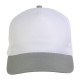 Cappellino con finiture colorate