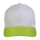 Cappellino con finiture colorate