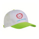 Cappellino con finiture colorate