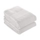 Asciugamani 80x150 banda poliestere bianca