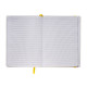 Quaderno con interno a righe 