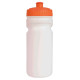 Borraccia plastica con tappo colorato personalizzata Borraccia plastica con tappo colorato personalizzata