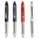Penna a sfera in plastica con luce e touch screen Penna a sfera in plastica con luce e touch screen