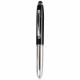 Penna a sfera in plastica con luce e touch screen Penna a sfera in plastica con luce e touch screen