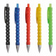 Penna a scatto in plastica con fusto personalizzabile Penna a scatto in plastica con fusto personalizzabile