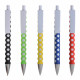 Penna a scatto in plastica con fusto personalizzabile Penna a scatto in plastica con fusto personalizzabile