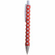 Penna a scatto in plastica con fusto personalizzabile Penna a scatto in plastica con fusto personalizzabile