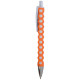 Penna a scatto in plastica con fusto personalizzabile Penna a scatto in plastica con fusto personalizzabile