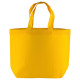 Shopper in Cotone manico corto e soffietto Shopper in Cotone manico corto e soffietto