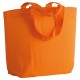 Shopper  in Cotone manico corto e soffietto