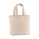 Shopper in Cotone manico corto e soffietto Shopper in Cotone manico corto e soffietto