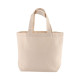 Shopper in Cotone manico corto e soffietto Shopper in Cotone manico corto e soffietto
