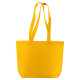 Shopper cotone soffietto alla base manici lunghi Shopper cotone soffietto alla base manici lunghi