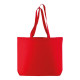 Shopper cotone serie Big con soffietto alla base