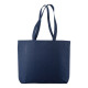 Shopper cotone serie Big con soffietto alla base