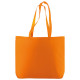Shopper cotone serie Big con soffietto alla base