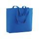 Shopper cotone serie Big con soffietto alla base