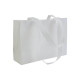 Shopper in TNT orrizzontale manici lunghi