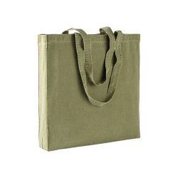 Borsa cotone con manico lungo 220 gr/m2 Stonewashed Borsa cotone con manico lungo 220 gr/m2 Stonewashed