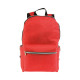 Zaino ben rifinito con chiusura a zip sulle tasche Zaino ben rifinito con chiusura a zip sulle tasche