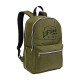 Zaino ben rifinito con chiusura a zip sulle tasche Zaino ben rifinito con chiusura a zip sulle tasche