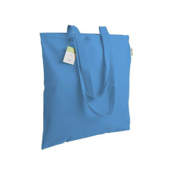 Shopper in cotone organico colorato