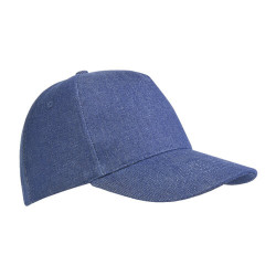 Capellino cotone effetto jeans Capellino cotone effetto jeans