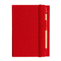 Notes con penna e set foglietti adesivi chiusura ad elastico Notes con penna e set foglietti adesivi chiusura ad elastico