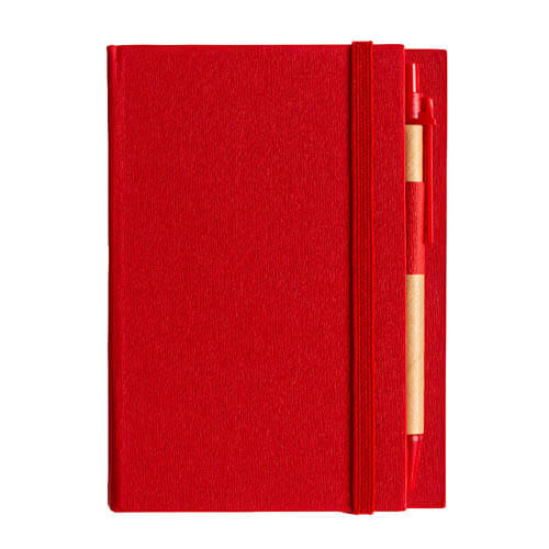 Notes con all'interno set foglietti e penna in cartoncino Notes con all'interno set foglietti e penna in cartoncino