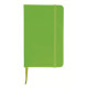 Quaderno copertina fluo con elastico personalizzabile sulla copertina Quaderno copertina fluo con elastico personalizzabile sulla copertina