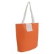 Shopper tnt pieghevole con bottone bicolore