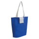 Shopper tnt pieghevole con bottone bicolore