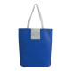 Shopper tnt pieghevole con bottone bicolore