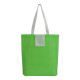 Shopper tnt pieghevole con bottone bicolore