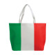 Borsa shopper TNT tricolore verde bianco rosso
