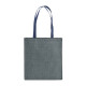 Shopper tnt effetto speciale Jeans, manici colorati Shopper tnt effetto speciale Jeans, manici colorati