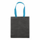 Shopper tnt effetto speciale Jeans, manici colorati Shopper tnt effetto speciale Jeans, manici colorati