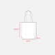 Shopper TNT stampata con effetto juta serigrafabile Shopper TNT stampata con effetto juta serigrafabile