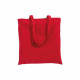 Shopper cotone  con soffietto 180 gr.