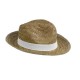 Cappello In paglia modello sombrero fascia personalizzabile