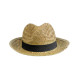 Cappello In paglia modello sombrero fascia personalizzabile