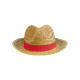 Cappello In paglia modello sombrero fascia personalizzabile